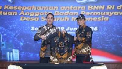 Perkuat P4GN hingga Pelosok, BNN dan PABPDSI Kolaborasi Wujudkan Desa Bersinar