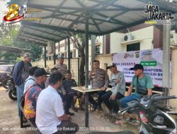 Jaga Jakarta On The Spot, Polsek Jatisampurna Perkuat Silaturahmi dan Bangun Kepercayaan Publik.