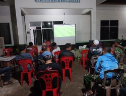 Makodim dan Koramil Jajaran Kodim 0418/Palembang Gelar Nonton Bareng Pesta Bola Dunia 2026 Bersama Masyarakat Palembang