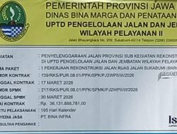 Diduga Langgar Spek PUPR, Proyek Jalan Rp36 Miliar Ruas Baros–Sagaranteun Disorot JWI Sukabumi RayaMenulis.