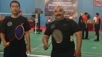 Dua Kapospol Subsektor Polsek Pondok Gede Raih Juara 3 Turnamen Bulutangkis Kapolres Metro Bekasi Kota Cup 2026.