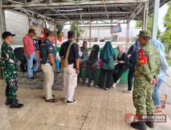 Peduli Kesehatan Masyarakat, Koramil 11/Pebayuran Gelar Bhakti Kesehatan Gratis di Karangreja
