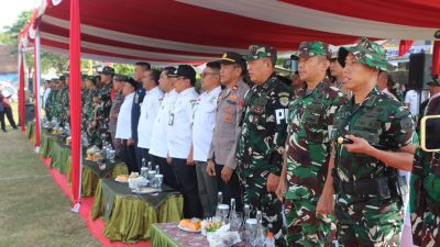 Dorong Pemerataan Pembangunan, Plt Bupati Bekasi Buka TMMD ke-129 di Cibarusah