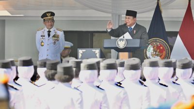 Lantik 1.204 Pamong Praja Muda IPDN, Presiden Prabowo Tekankan Integritas dan Kualitas Pelayanan Publik