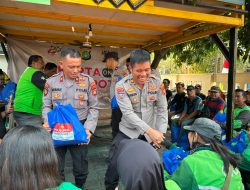 IPTU Musanif Sambut Wakapolrestro Bekasi Kota dalam Kegiatan Jaga Jakarta On The Spot di Jatisampurna.