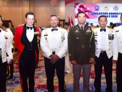 Perkuat Hubungan Bilateral, Korps Marinir Hadiri Peringatan Singapore Armed Forces Day 2026