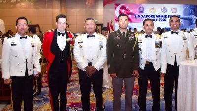 Perkuat Hubungan Bilateral, Korps Marinir Hadiri Peringatan Singapore Armed Forces Day 2026