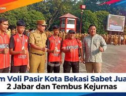 Pecah Telur 24 Tahun, Tim Voli Pasir Kota Bekasi Sabet Juara 2 Jabar dan Tembus Kejurnas