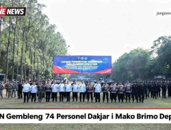 Perkuat Taktik Operasi Narkotika, BNN Gembleng 74 Personel Dakjar di Mako Brimob Depok