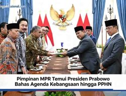Pertemuan Istana Merdeka: Pimpinan MPR Temui Presiden Prabowo Bahas Agenda Kebangsaan hingga PPHN