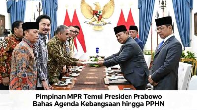 Pertemuan Istana Merdeka: Pimpinan MPR Temui Presiden Prabowo Bahas Agenda Kebangsaan hingga PPHN