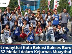 Sukses Borong 32 Medali Kejurnas, Muaythai Kota Bekasi Sokong Visi Sport City Meski Pakai Dana Mandiri