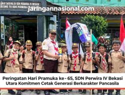 Peringatan Hari Pramuka ke-65, SDN Perwira 4 Bekasi Utara Komitmen Cetak Generasi Berkarakter Pancasila