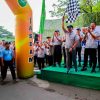 Semarak Jalan Sehat Radin Inten HUT Ke-1 Kodam XXI/RI di Bandar Lampung