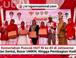 Kemeriahan Puncak HUT RI ke-81 di Jatiwarna: Jalan Santai, Bazar UMKM, Hingga Pembagian Hadiah