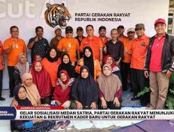Gelar Sosialisasi di Medan Satria, Partai Gerakan Rakyat Targetkan Tumbuhnya Kader Baru