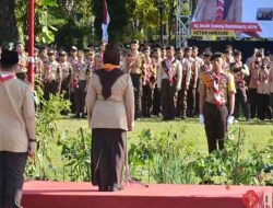 Apel Besar Hari Pramuka ke-65 di Magetan: Bupati Nanik Dorong Generasi Muda Berkarakter dan Peduli