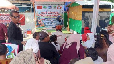 Meriahkan HUT RI ke-81 dan Hari Jadi Bekasi, Warung Komjen Damin Sada Gelar “Hari Bahagia Ibu dan Anak”