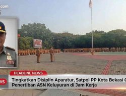 Tingkatkan Disiplin Aparatur, Satpol PP Kota Bekasi Gencarkan Penertiban ASN Keluyuran di Jam Kerja