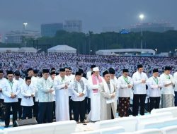 Pembuka Peringatan HUT ke-81 RI: Monas Dijejali 100 Ribu Orang dalam Zikir dan Doa Kebangsaan