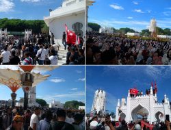 MEMANAS! Peringatan 21 Tahun MoU Helsinki di Banda Aceh Berujung Bentrokan, Massa-Aparat Saling Berhadapan.