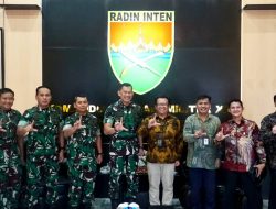 JAGA STABILITAS WILAYAH, KODAM XXI/RADIN INTEN DAN PLN UID LAMPUNG MEMPERKUAT SINERGI