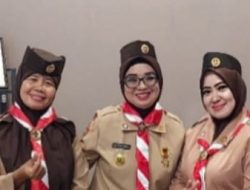 Indah Indri Hapsari SH.M.Si Dampingi Ketua Pramuka Kota Bekasi Dalam Rangka Peringati Hari Pramuka Ke-65 Tahun.