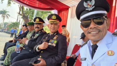 Keakraban Lurah Jatiwaringin dan Kapolsek Pondok Gede Warnai Perayaan HUT RI ke-81.