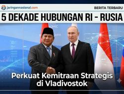 Bicara 5 Dekade Hubungan RI-Rusia, Prabowo dan Putin Sepakat Garap Sektor Strategis di Pasifik