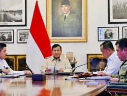 Presiden Prabowo Pimpin Ratas Penanganan Bencana, Dorong Mitigasi dan Kesiapsiagaan Nasional
