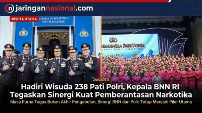 Hadiri Wisuda 238 Pati Polri, Kepala BNN RI Tegaskan Sinergi Kuat Pemberantasan Narkotika