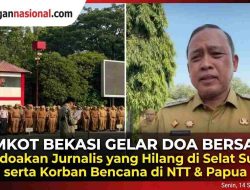 Pemkot Bekasi Gelar Doa Bersama untuk Jurnalis yang Hilang di Selat Sunda