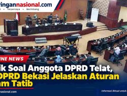 BK DPRD Bekasi Jelaskan Aturan soal Anggota Dewan yang Terlambat Hadiri Paripurna