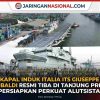 Kapal Induk Itali ITS Giuseppe Garibaldi Resmi Tiba di Tanjung Priok, Siap Perkuat Alutsista RI