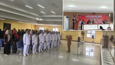 Polres Metro Bekasi Kawal Pelantikan Kepala Desa di Sejumlah Wilayah Kabupaten Bekasi