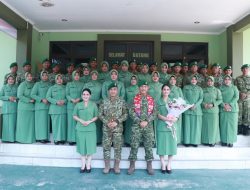 Tradisi Pelepasan Letkol Inf Michael Ronald S Digelar Khidmat, Penuh Haru