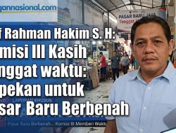 “PKL Mengadu, Komisi III Turun: Pasar Baru Jangan Cuma Baru di Nama”
