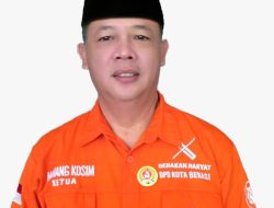 Ketua DPD Partai Gerakan Rakyat Kota Bekasi Nanang Kosim: Warga Tak Perlu Panik, Tetap Waspada Hadapi Abu Vulkanik.