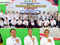 Pokdarkamtibmas Bekasi Utara Dikukuhkan, Ricko Romadhon Tekankan Konsolidasi dan Patroli Bersama