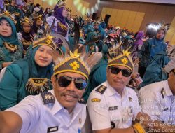 Wiwik Hargono Apresiasi Kekompakan PKK Pondok Gede, Yel-Yel Karya PKK Jatiwaringin Raih Juara I HKG.