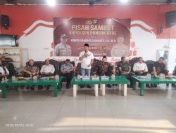 Pisah Sambut Kapolsek Pondok Gede, Pesan Kompol Bambang: “Keamanan Bukan Hanya Tugas Polisi” Tapi Tugas Kita Bersama.
