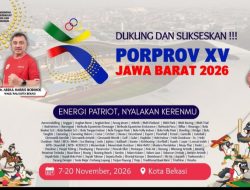 Karya Sukmajaya, S.AP., M.Si.:PORPROV XV Jabar 2026: Bekasi Bersiap Jadi Panggung, Atlet Diminta “Nyalakan Kerenmu”