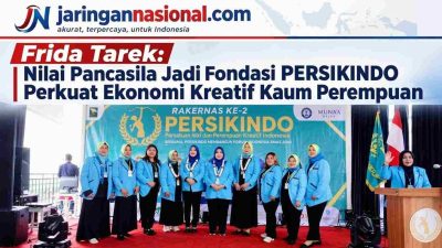 Frida Tarek: Nilai Pancasila Jadi Fondasi PERSIKINDO Perkuat Ekonomi Kreatif Kaum Perempuan