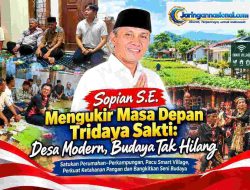 Sopian S.E. Mengukir Masa Depan Tridaya Sakti: Desa Modern, Budaya Tak Hilang