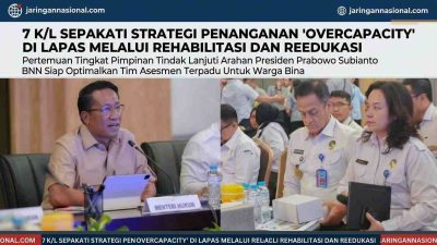 Tujuh Kementerian dan Lembaga Sepakati Strategi Penanganan Masalah “Overcapacity” di Lapas