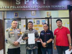 Dugaan Hina dan Usir Wartawan, Kadis LH Kabupaten Bekasi Dilaporkan ke Polisi.