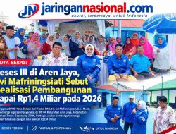 Serap Aspirasi di RW 04 Aren Jaya, Anggota DPRD Kota Bekasi Evi Mafriningsiati Realisasikan Pembangunan Rp1,4 Miliar Sepanjang 2026