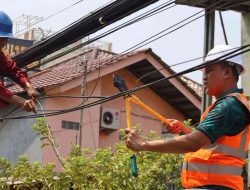 Pemkot Bekasi Kembali Tertibkan Kabel Udara Semrawut, Kali Ini Menyasar 3 Km Jalan Pangeran Jayakarta