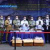 BNN dan TNI AL Musnahkan 4.364 Cartridge Vape Diduga Mengandung Narkotika Senilai Rp34,9 Miliar