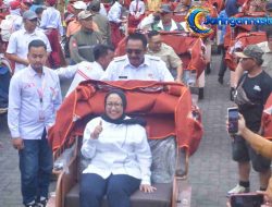 100 Becak Listrik Bantuan Presiden Disalurkan ke Sukabumi, Bupati Dorong Peningkatan Pendapatan Pengemudi